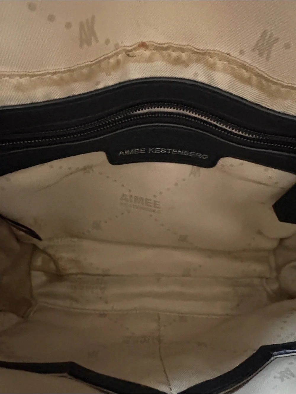 Aimee Kestenberg Lather Saddle Bag